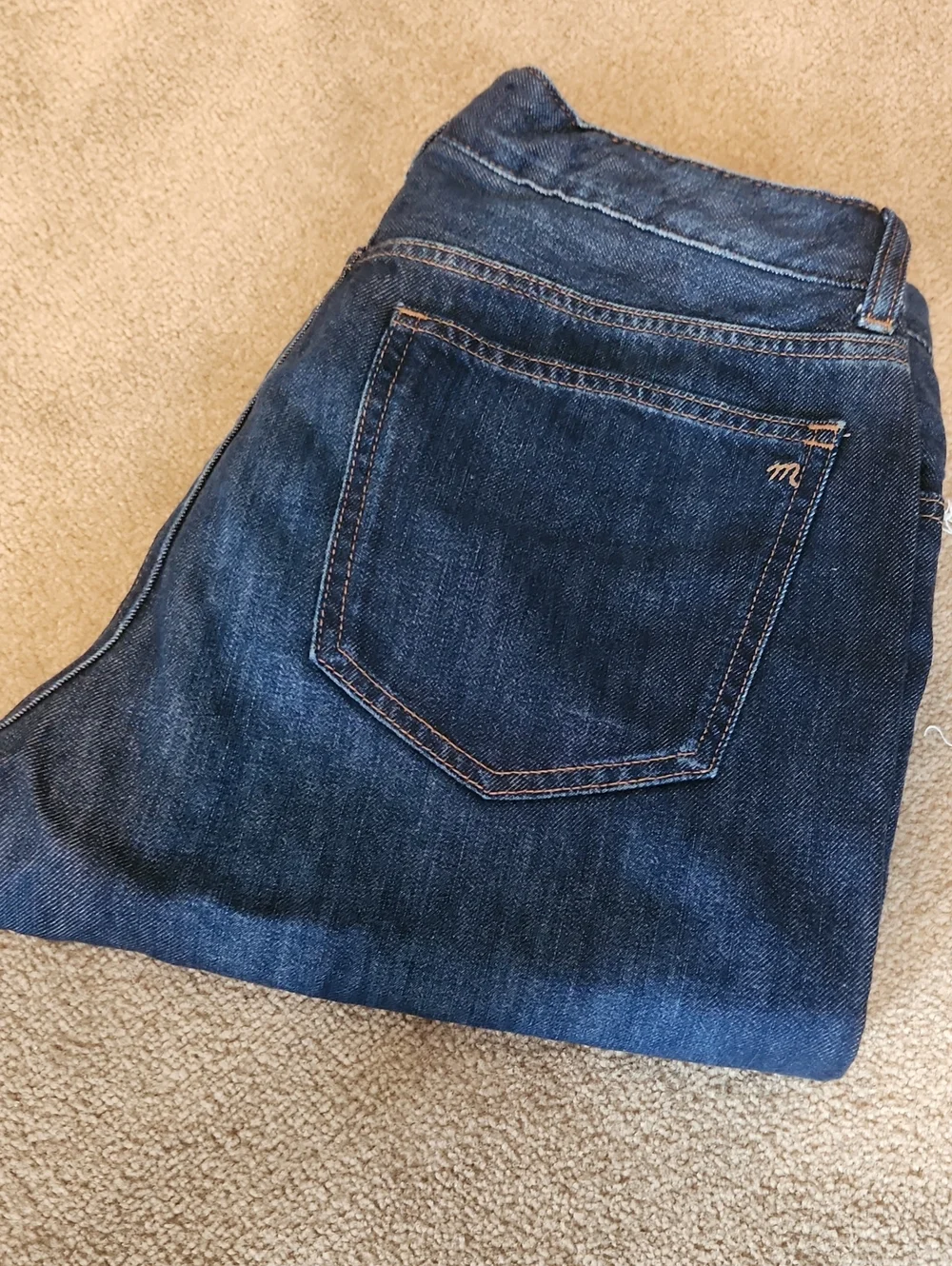 Madewell Curvy Dean Easy Straight Jean